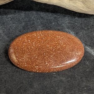 Sparkling Brown Oval Gemstone
